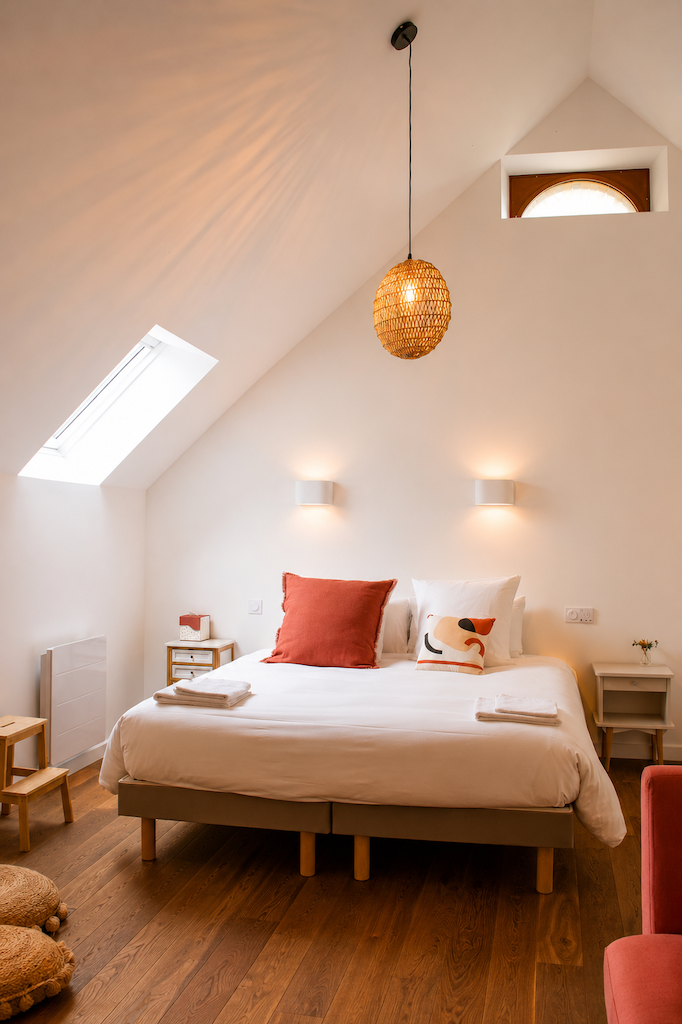 Domaine du Petit Tertre Chambre Argile Lit 2 personnes