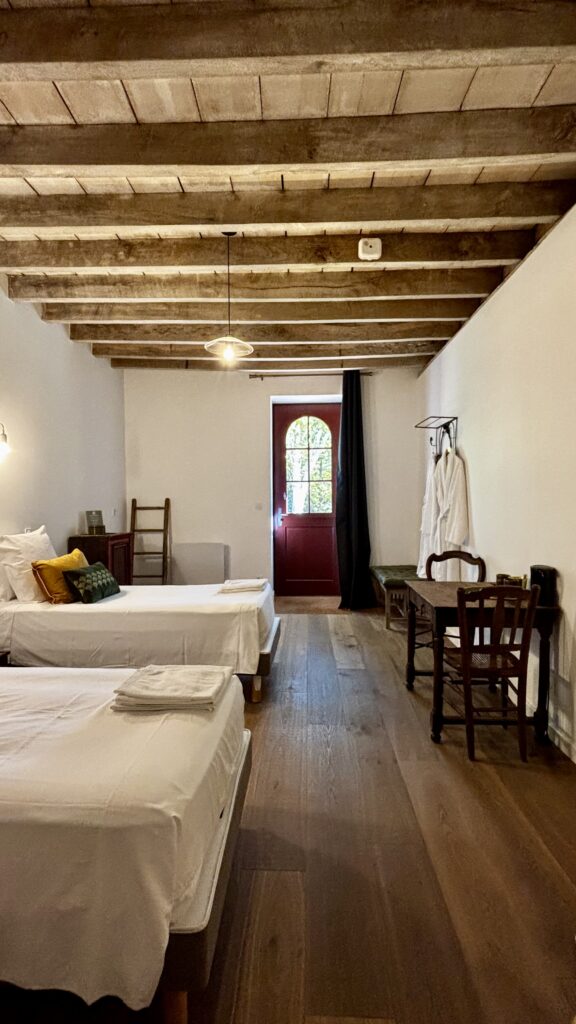 Domaine du Petit Tertre Chambre Ecorce 2 lits 1 personne